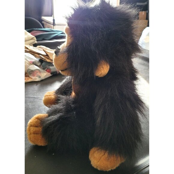 Large Soft Plush 14" Sitting Gorilla Stuffed Animal by Toy Factory - Picture 4 of 10